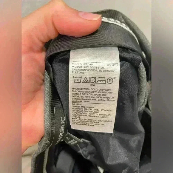 Banana Republic NWT Size 2 Gray Dress Pants - Picture 6 of 9